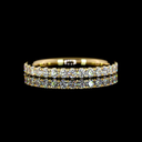 0.8 Cts 18k Yellow Gold Round Shape Eternity Band Eternity Band - Video