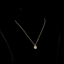 2.36 Cts 14k Yellow Gold Cushion Brilliant Shape Pendant Pendant - Video