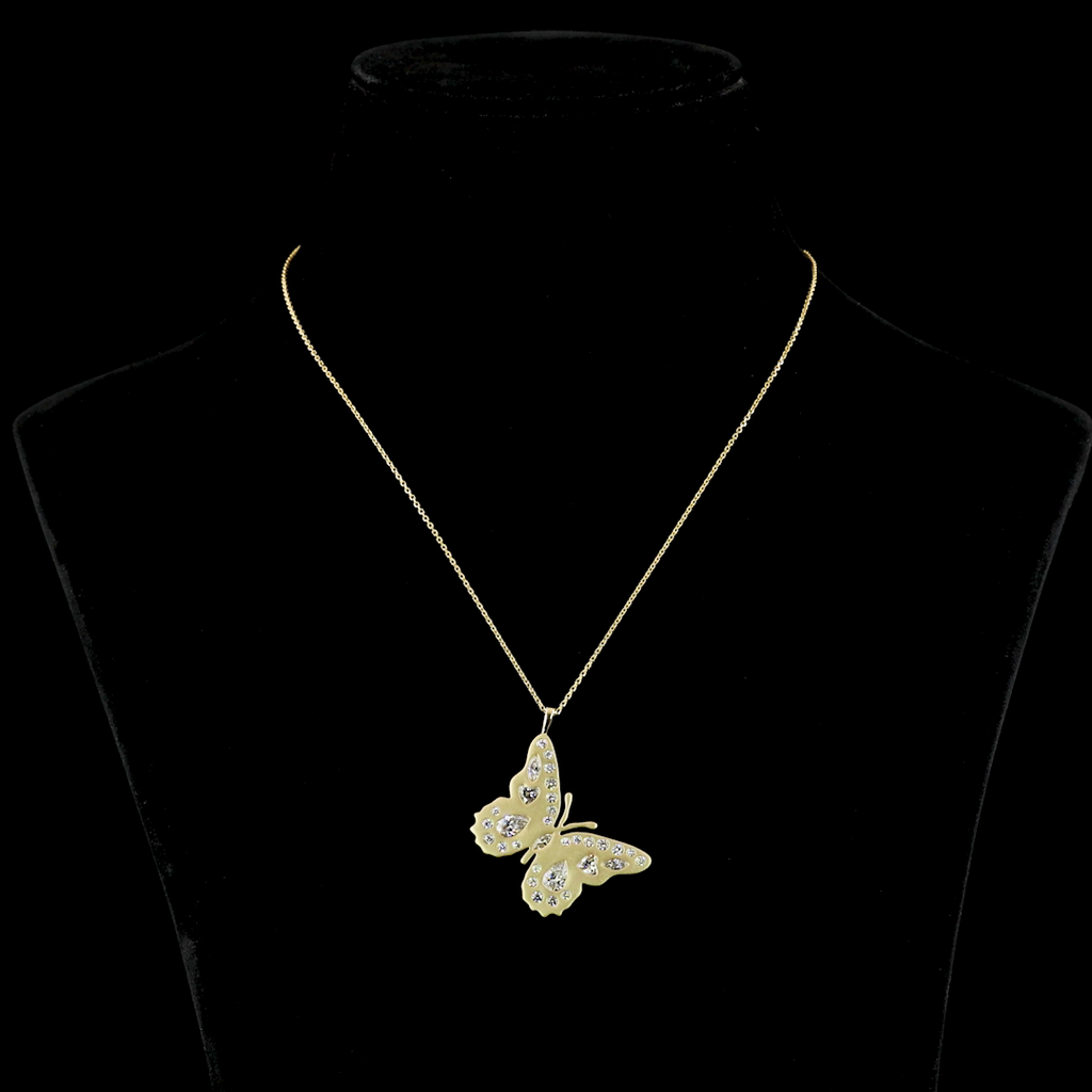 2.14 Cts 14k Yellow Gold Mix Shape Symbol Pendant - Video