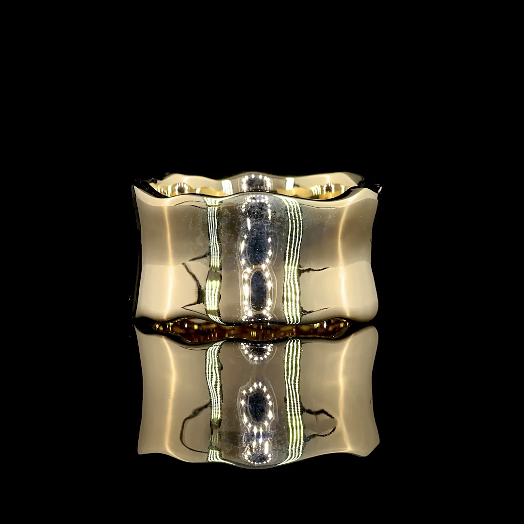 0 Cts 14k Yellow Gold Shape Solitaire Ring - Image 2