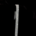 14.65 Cts 14k White Gold Pear Shape Special Bracelet - Image 3