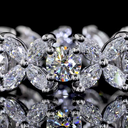 2.34 Cts 14k White Gold Marquise Shape Eternity Band Eternity Band - Image 3
