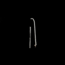 2.99 Cts 14k White Gold Radiant Shape Tennis Bracelet - Image 3