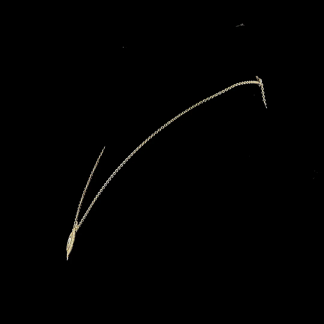 0.25 Cts 14k Yellow Gold Round Shape Special Pendant - Image 2