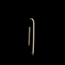 6.76 Cts 14k Yellow Gold Oval Shape Tennis Bracelet - Image 3