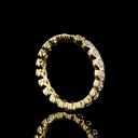 0.97 Cts 18k Yellow Gold Round Shape Eternity Band Eternity Band - Image 2