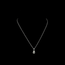 1.61 Cts 18k White Gold Pear Shape Pendant Pendant - Video