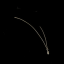 0.99 Cts 14k Yellow Gold Round Shape Pendant Pendant - Image 3