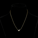 0.41 Cts 14k Yellow Gold Marquise Shape Pendant Pendant
