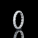 2.06 Cts 14k White Gold Radiant Shape Eternity Band Eternity Band