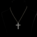 5.35 Cts 14k Yellow Gold Round Shape Symbol Pendant