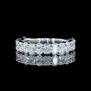 1.64 Cts Platinum Mix Shape 3/4 Band Eternity Band