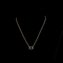 0 Cts 14k Rose Gold Shape Solitaire Pendant