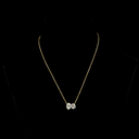 3.03 Cts 14k Yellow Gold Oval Shape Pendant Pendant