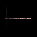 0.93 Cts 14k Yellow Gold Round Shape Tennis Bracelet