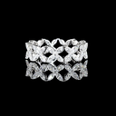 1.4 Cts 18k White Gold Marquise Shape Eternity Band Eternity Band