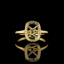 0 Cts 18k Yellow Gold Shape Special Ring