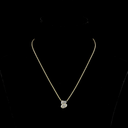 2.24 Cts 14k Yellow Gold Mix Shape Pendant Pendant