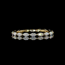 0.49 Cts 14k Yellow Gold Marquise Shape Eternity Band Eternity Band