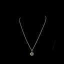 0.99 Cts 14k Yellow Gold Round Shape Pendant Pendant